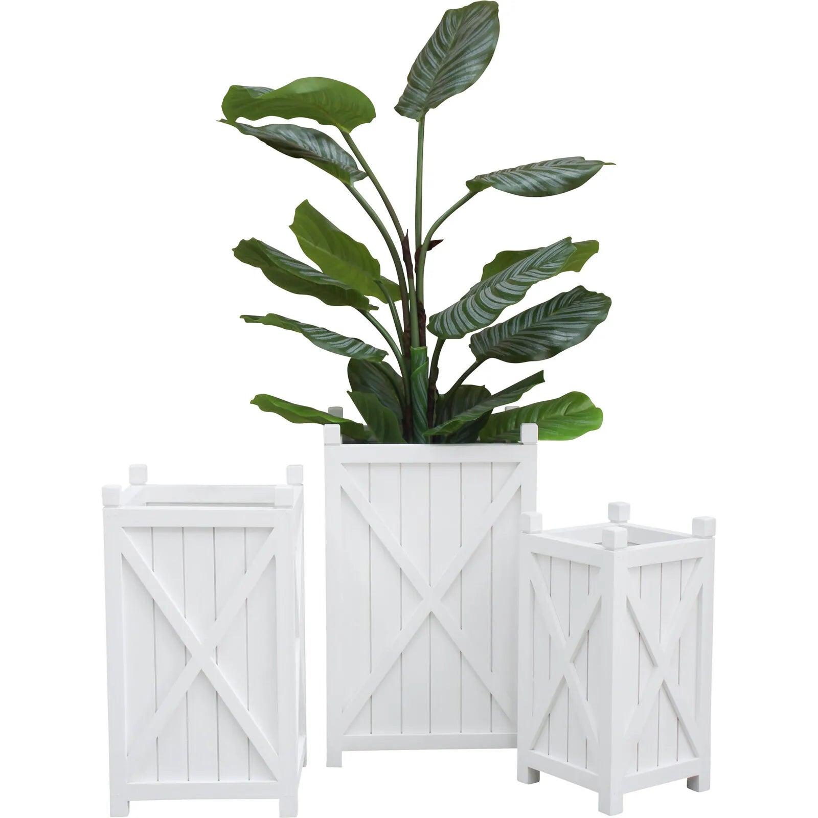 Hamptons Planters (white)