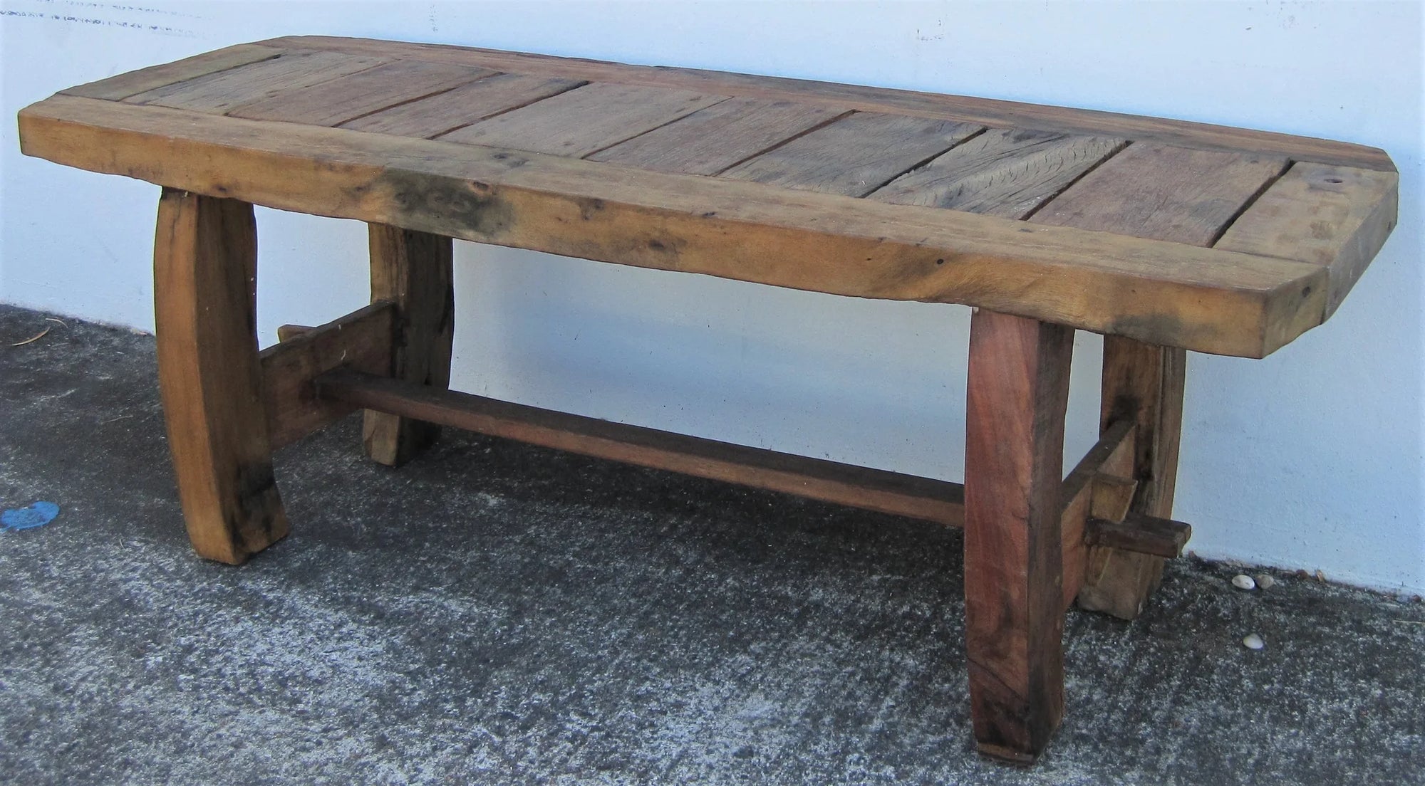 Reclaimed Teak Bench Seat