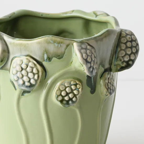 Whimsical Lotus Pot