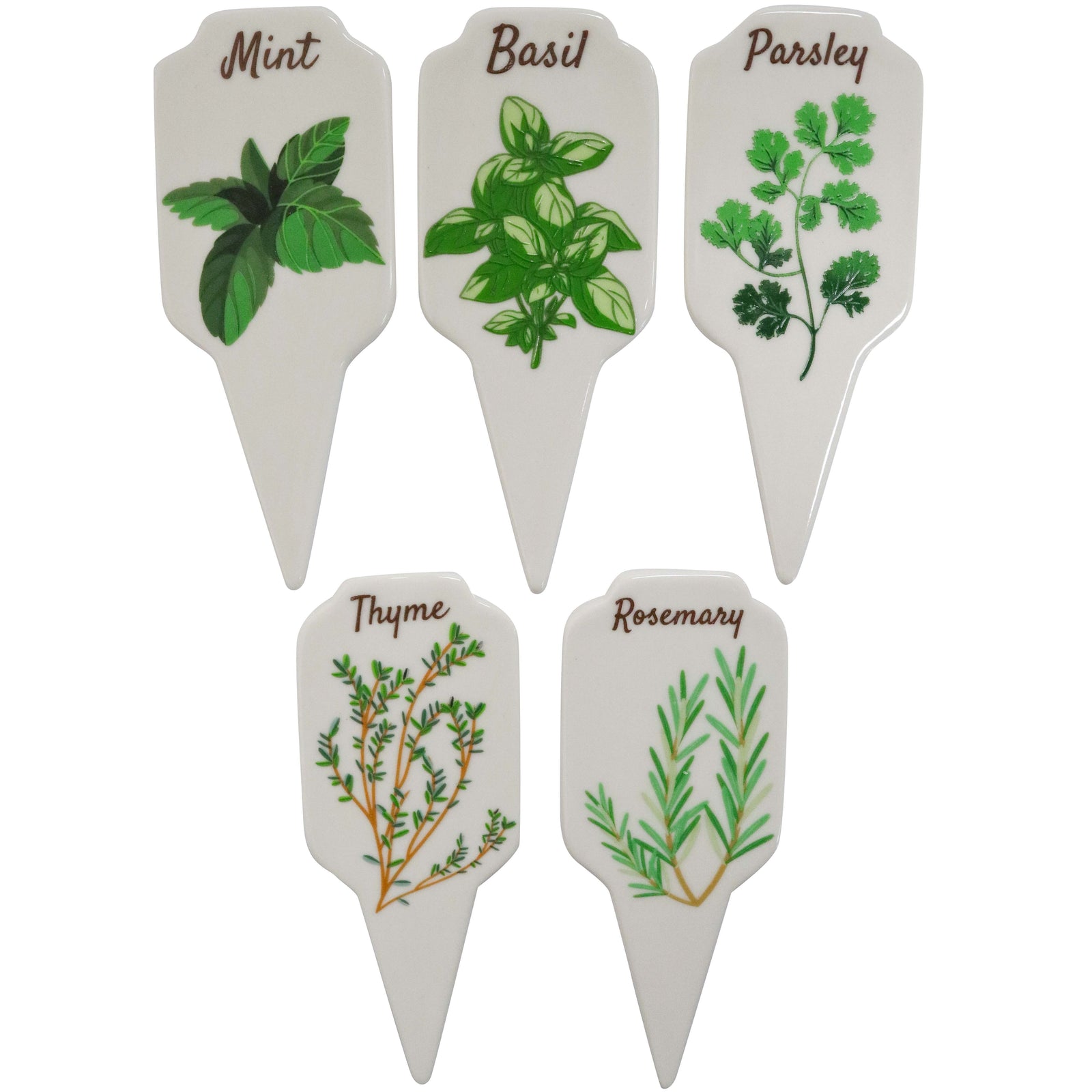 Ceramic Herbs stakes
