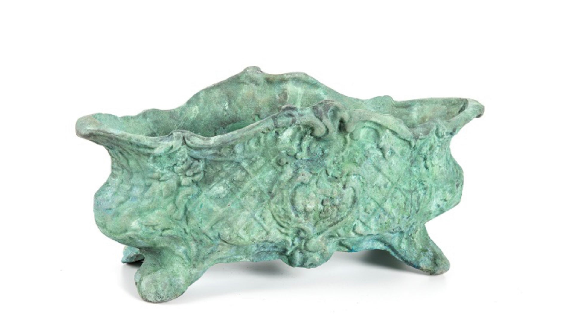 Pot Verdigris cast iron