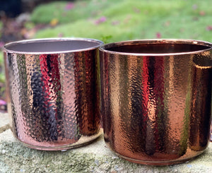 Gold rush cover pots ( large) - That Plant Shop