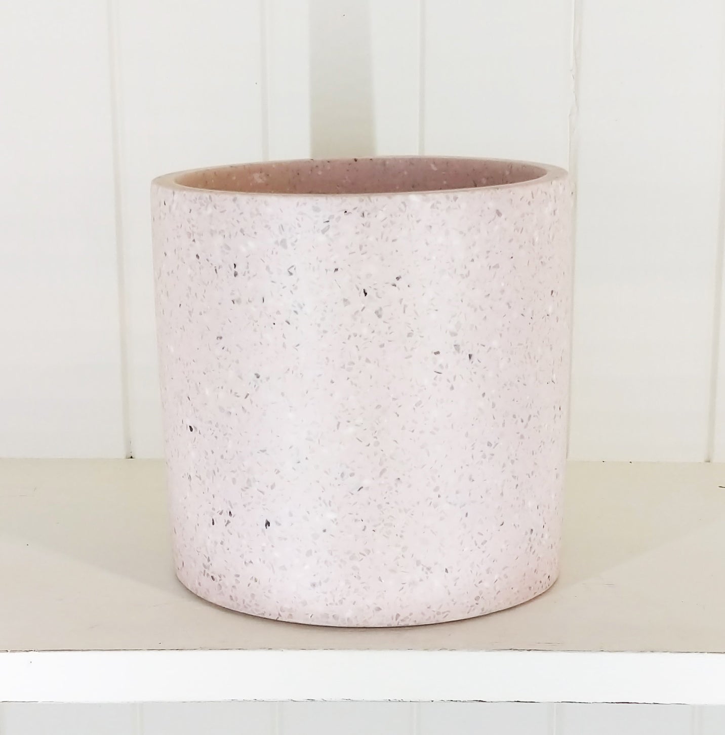 Zakkia terrazzo pot- Rose of Montmartre