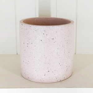 Zakkia terrazzo pot- Rose of Montmartre