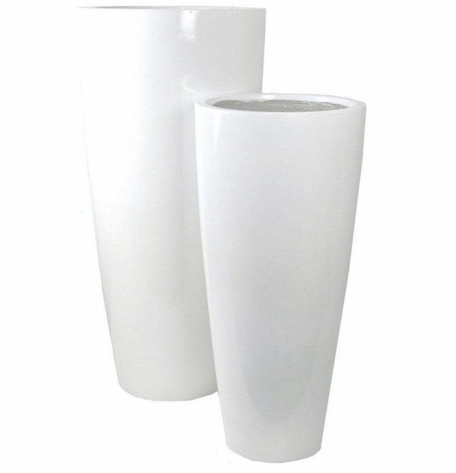 Urbanstyle crucible white entrance pot