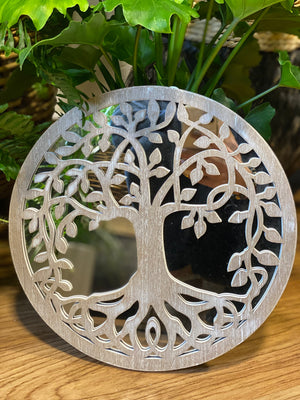 Tree of life mirrored wall art