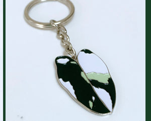 Luxe foliage key chains