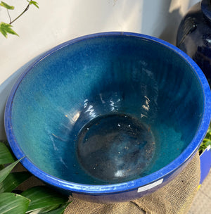 Glazed water feature bowls